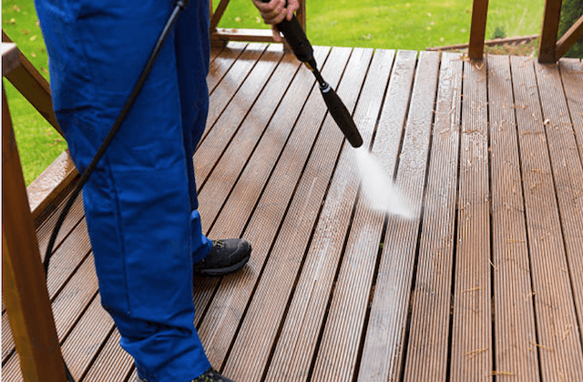 deck cleaning newton